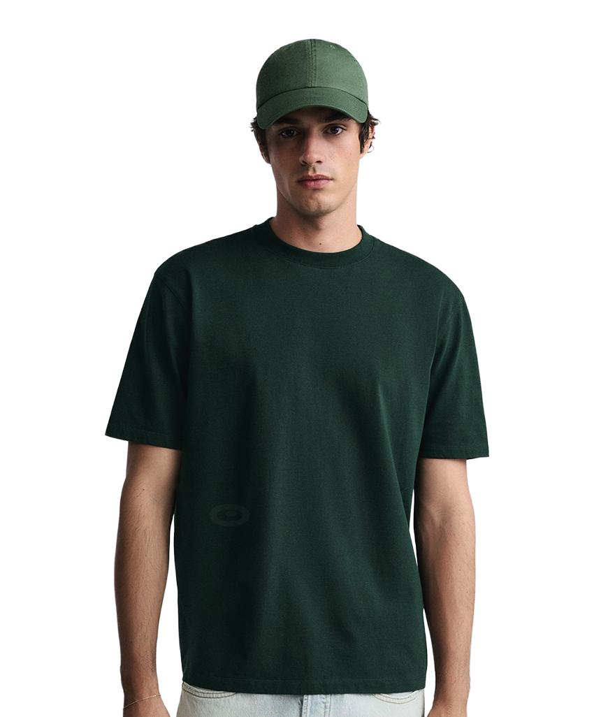 Boxy fit olive tshirt