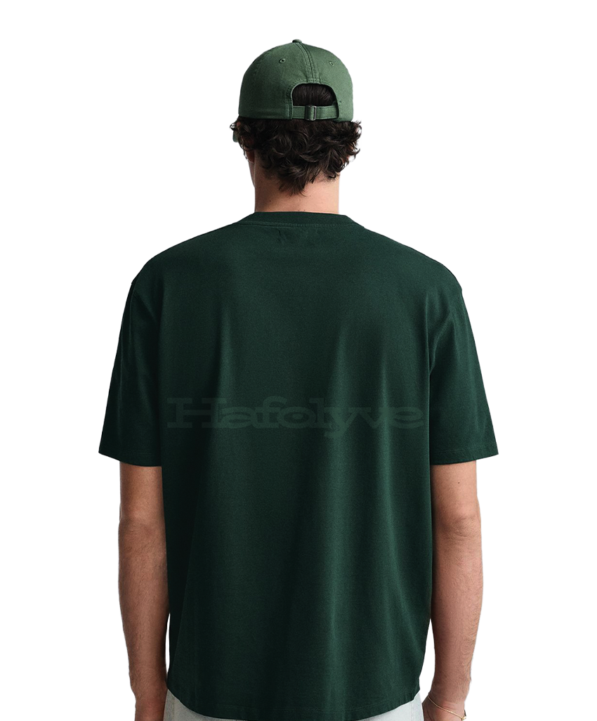 Boxy fit olive tshirt