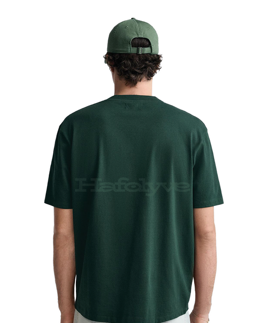 Boxy fit olive tshirt